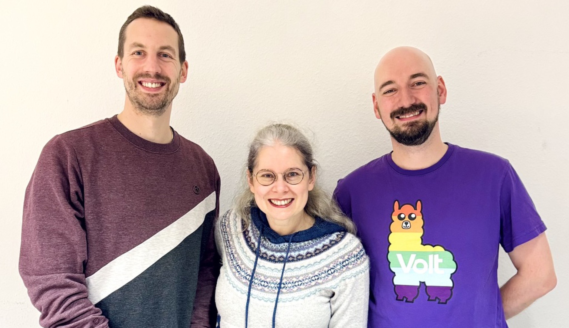 Can Böcek, Ramona Horlitz und Dennis Jansen (v.l.n.r.)