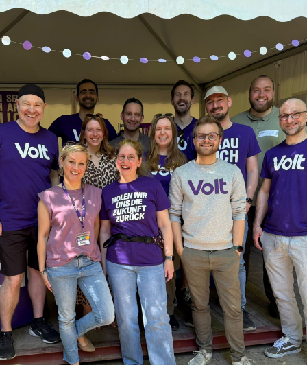 Wir von Volt Düsseldorf