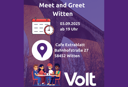 Schaubild: Meet and Greet in Witten