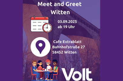 Schaubild: Meet and Greet in Witten