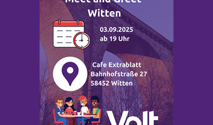 Schaubild: Meet and Greet in Witten