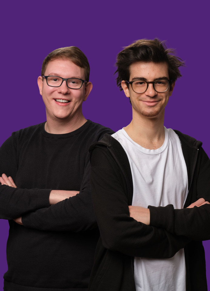 Tim Englert und Johannes Huther