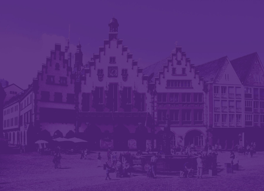 Der Römerberg in Frankfurt am Main von Unsplash