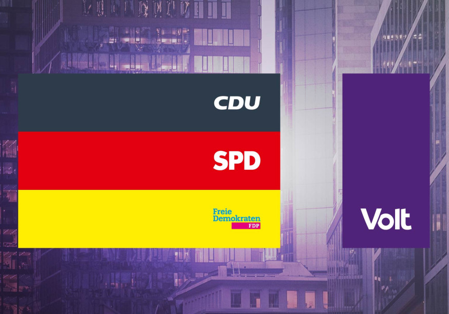 CDU, SPD, FDP, Volt