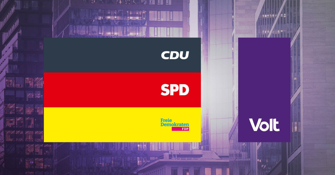Volt lehnt Koalitionsverhandlungen für Deutschland + Volt ab
