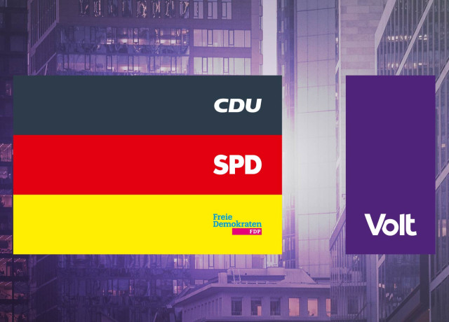 CDU, SPD, FDP, Volt