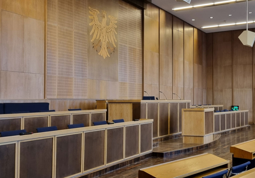 Plenarsaal im Frankfurter Römer