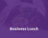 Business Lunch mit Volt Hamburg