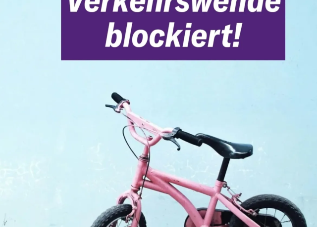 Verkehrswende blockiert