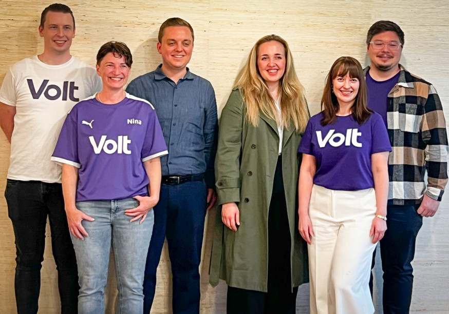 Vorstand des Landesverbandes Volt Hessen