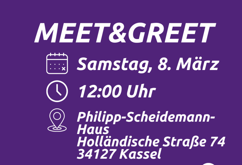 Schlagwörter für das Meet&Greet vom Team Kassel am 8. März