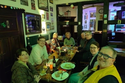 Meet & Greet von einer Gruppe