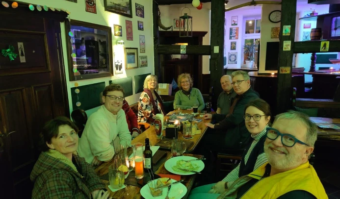 Meet & Greet von einer Gruppe