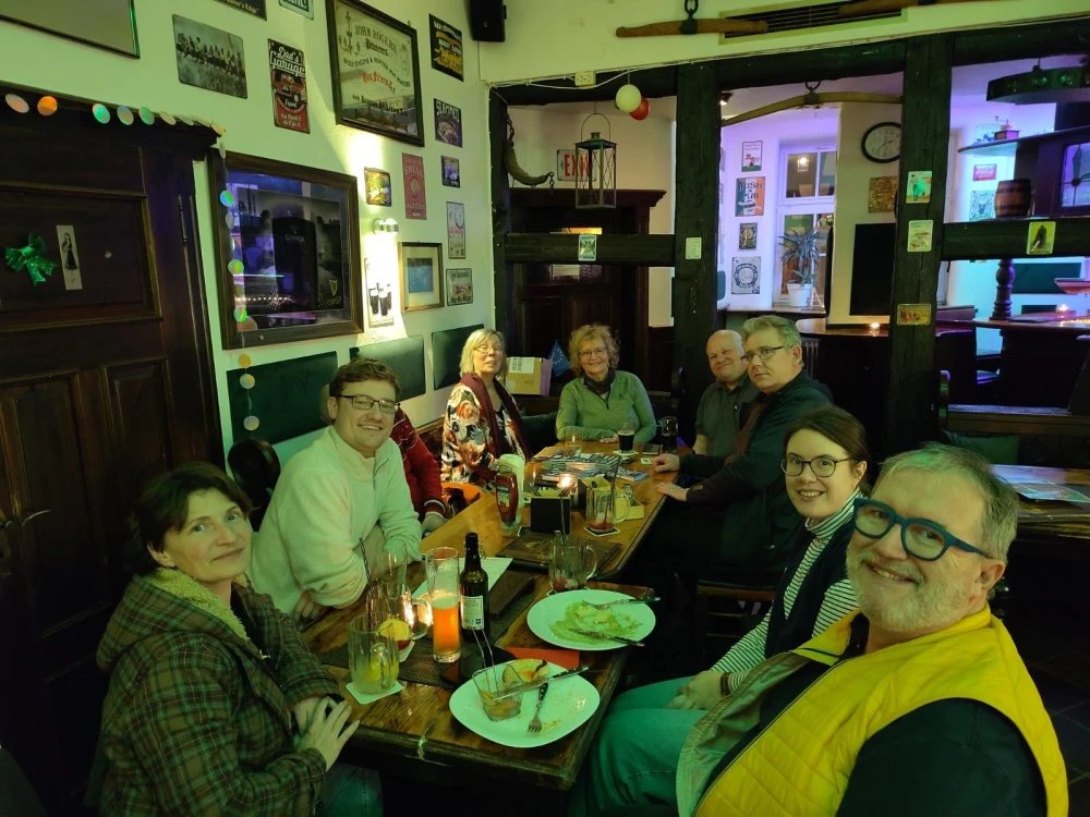 Meet & Greet von einer Gruppe