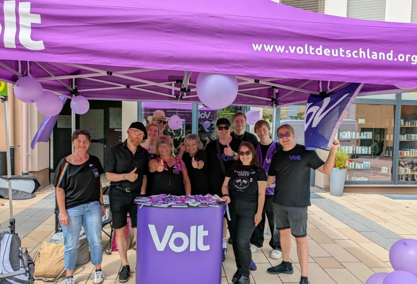 Infostand Team Main-Kinzig-Wetterau