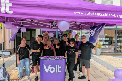 Infostand Team Main-Kinzig-Wetterau