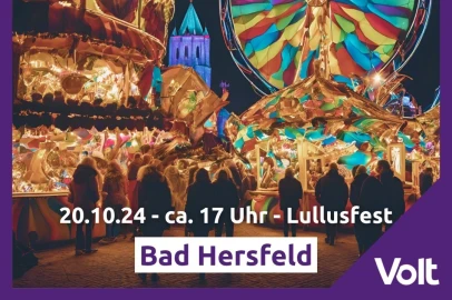 Komm vorbei zum Meet & Greet in Bad Hersfeld auf dem Lullusfest. 20. Oktober ab ca. 17 Uhr!