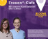 Einladung zum Frauen*-Café von Volt Osthessen in Fulda mit den Kandidatinnen Elke und Anna in Blooms.