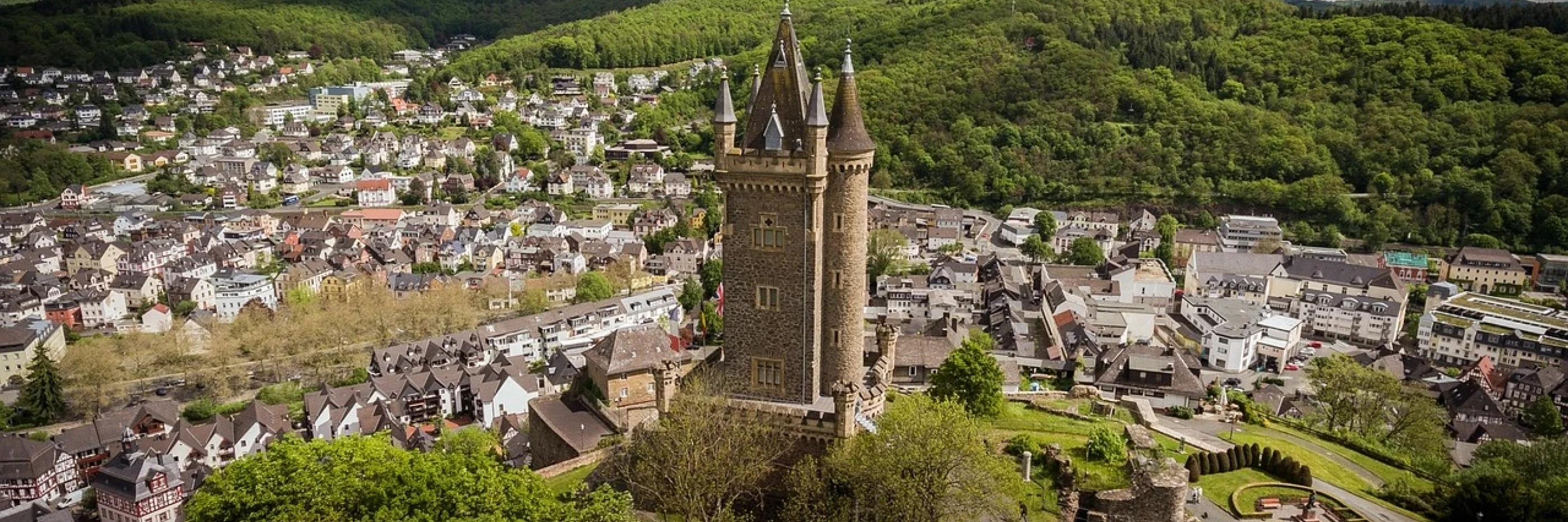 Blick über die Stadt Dillenburg