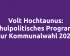 Volt Hochtaunus: Schulpolitisches Programm zur Kommunalwahl 2026