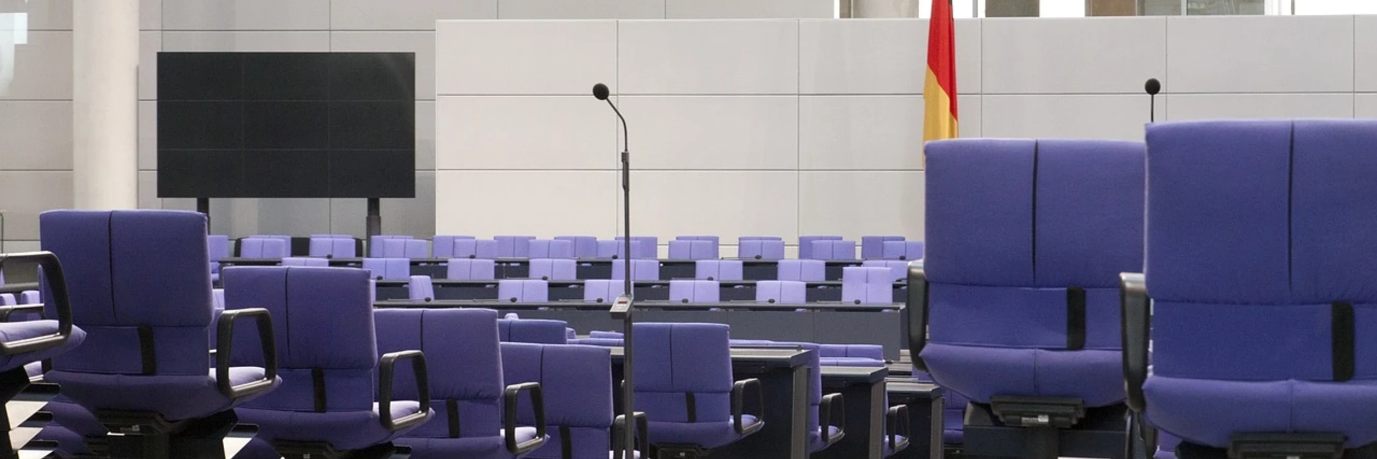 Blick in den Bundestag