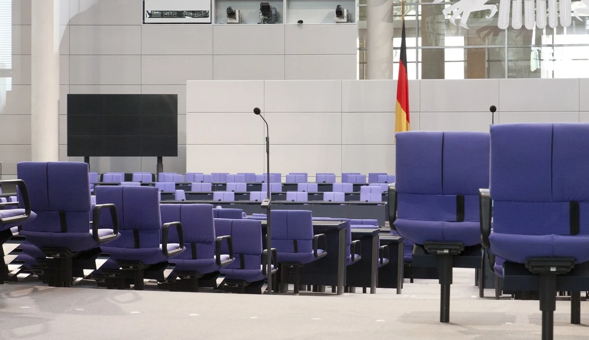 Blick in den Bundestag