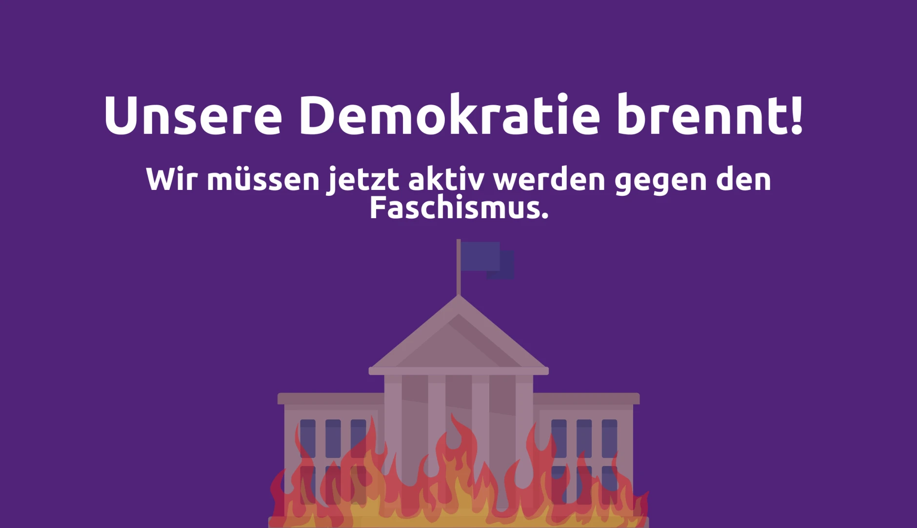 Demokratie brennt