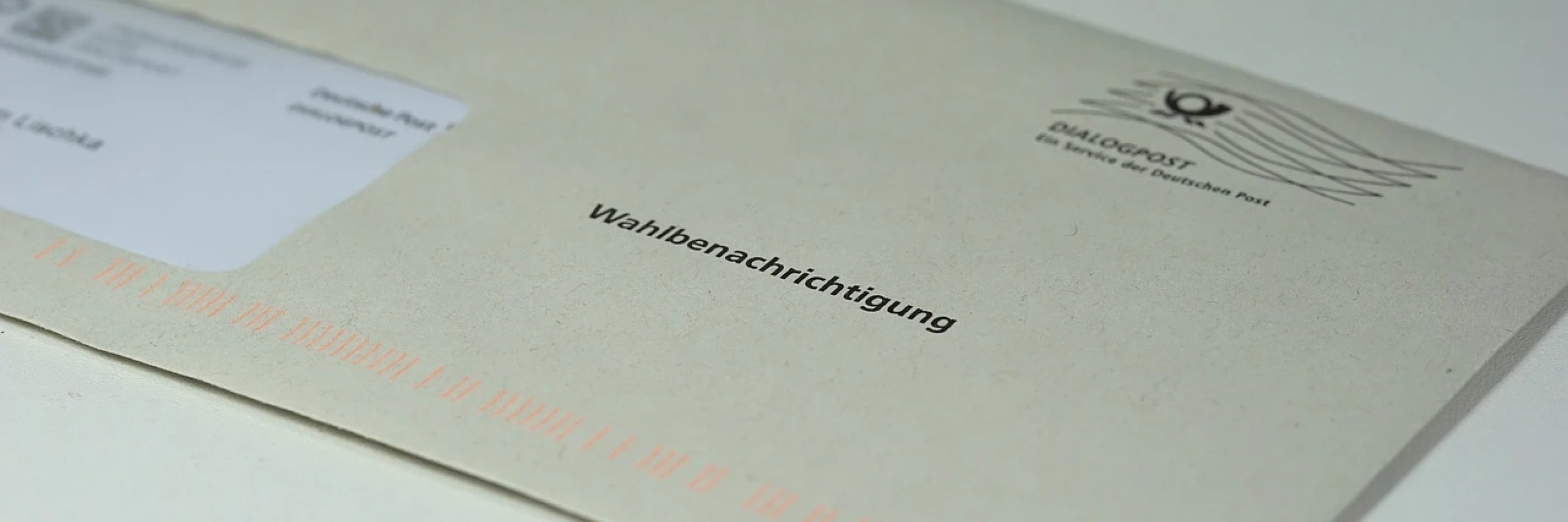 Ein Brief mit dem Aufdruck