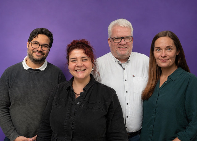 Tahsin Ömür Erizgi, Moira Lüttich, Christof Scherl, Kathrin Brieger (v.l.n.r.)
