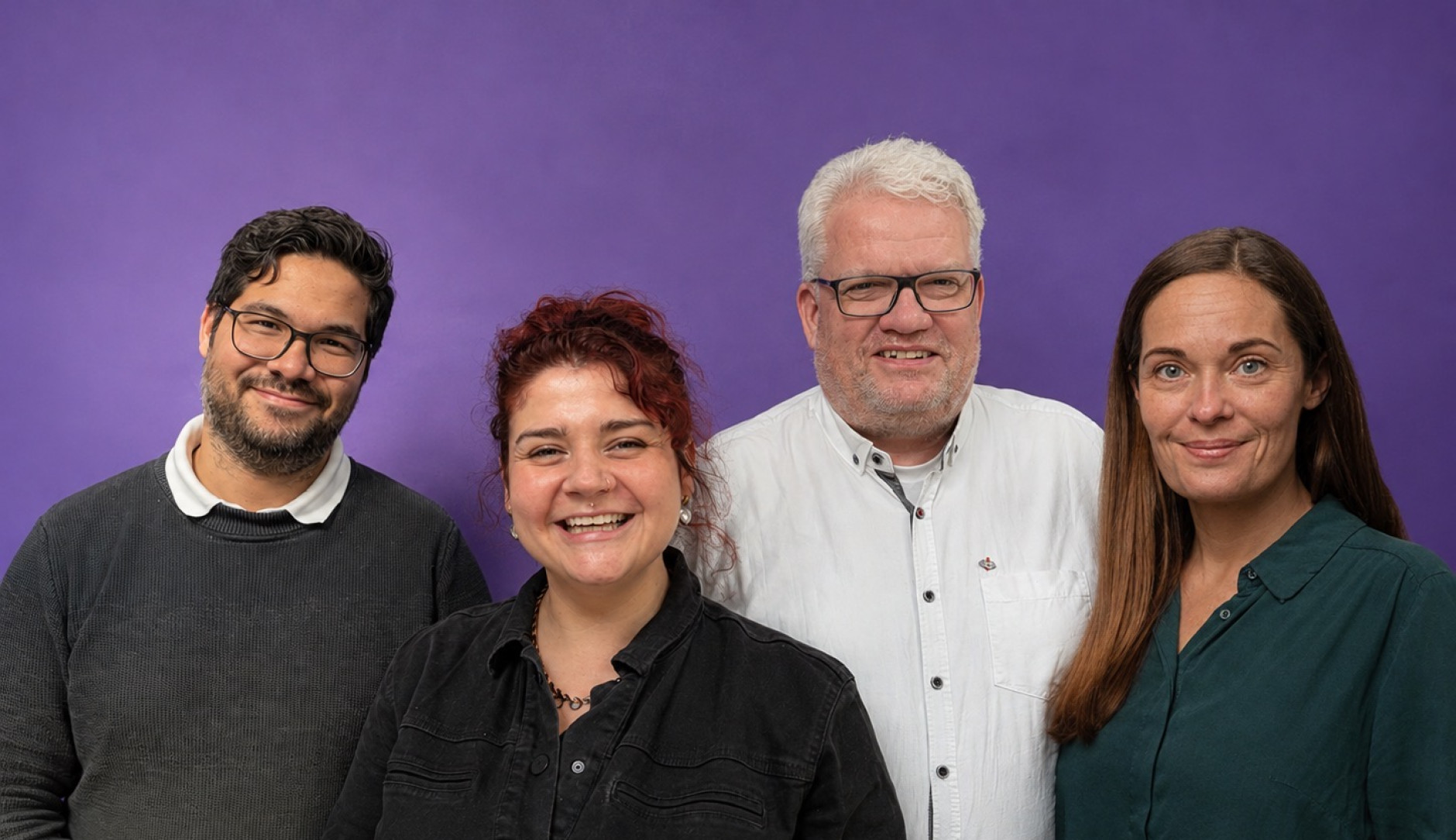 Tahsin Ömür Erizgi, Moira Lüttich, Christof Scherl, Kathrin Brieger (v.l.n.r.)