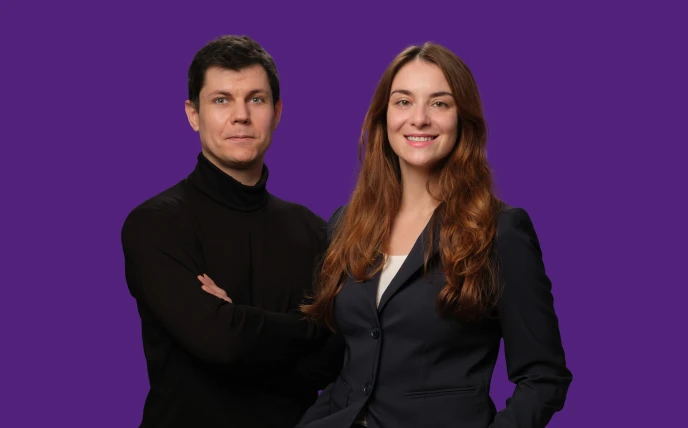 Foto der Doppelspitze für die Wahl der Giessener Stadtverordnetenversammlung 2026