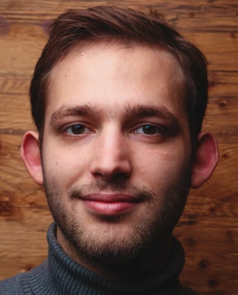 Portrait von Timo Scharf. Copyright: Jennifer Voskuhl