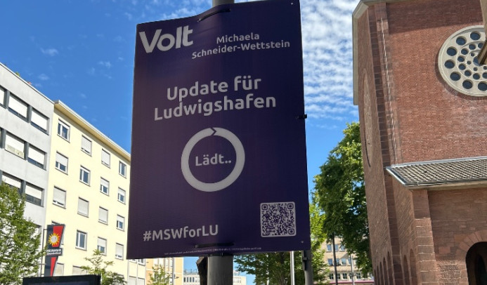 Plakat Update für Ludwigshafen