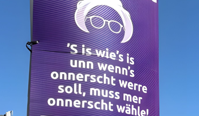 Plakat Dialekt 