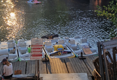 Blick auf Weidenhäuser Brücke und Alte Uni