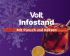 Infostand Punsch Volt Marburg