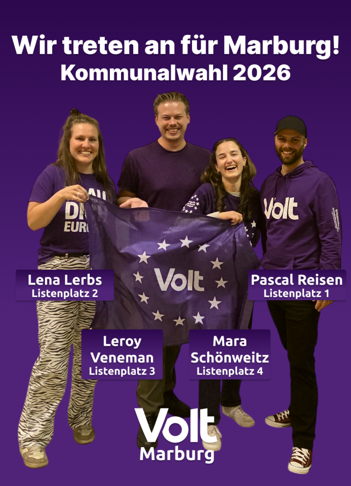 Kommunalwahl Marburg Volt 2026
