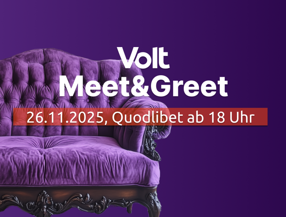 Volt Marburg Meet&Greet
