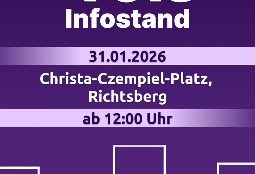 Infostand Volt Marburg am Richtsberg Kommunalwahl 2026