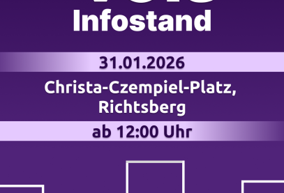 Infostand Volt Marburg am Richtsberg Kommunalwahl 2026
