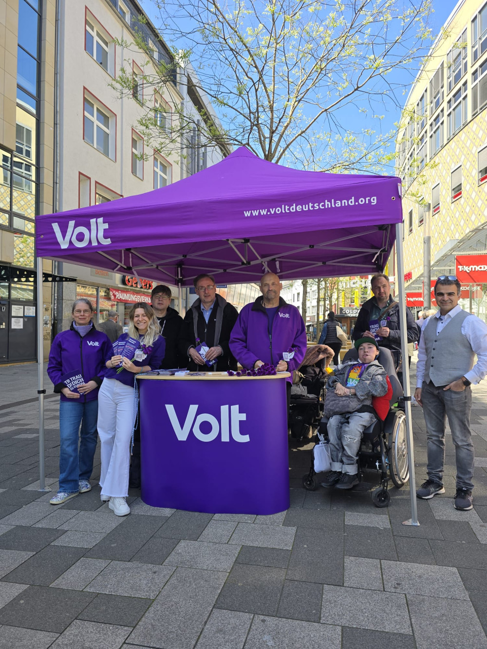 Infostand Wuppertal