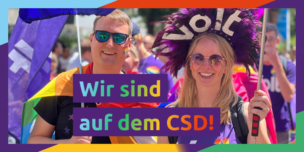 Volt München ist Teil des CSD 2024!