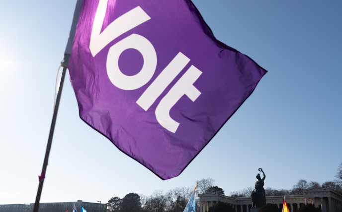 Volt München auf der Demo