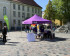 Infostand in Rostock