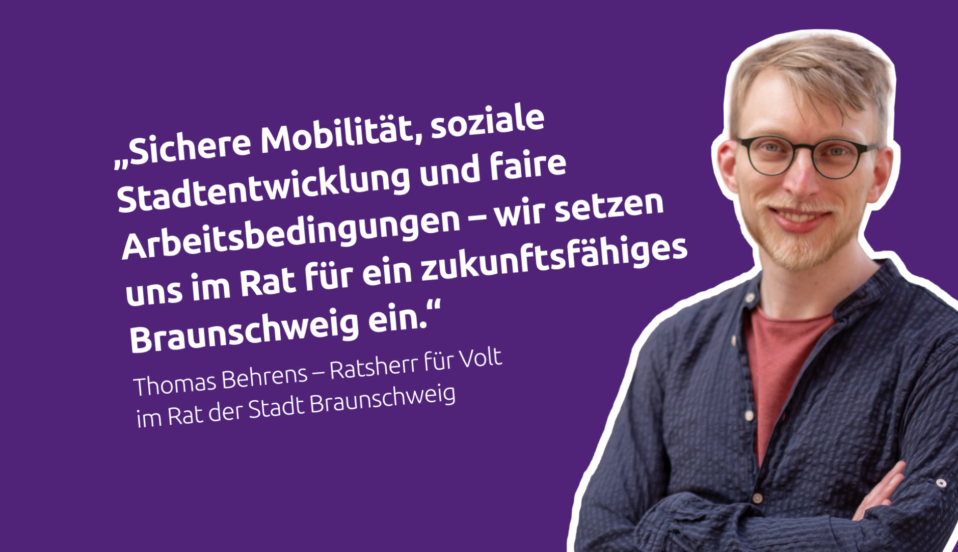 Thomas Behrens mit Zitat