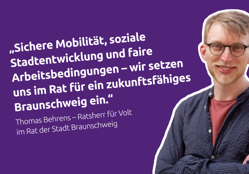 Thomas Behrens mit Zitat