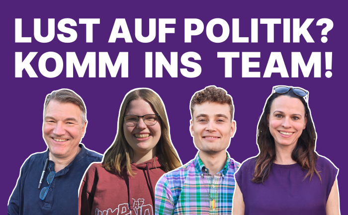 Lust auf Politik? Komm ins Team!