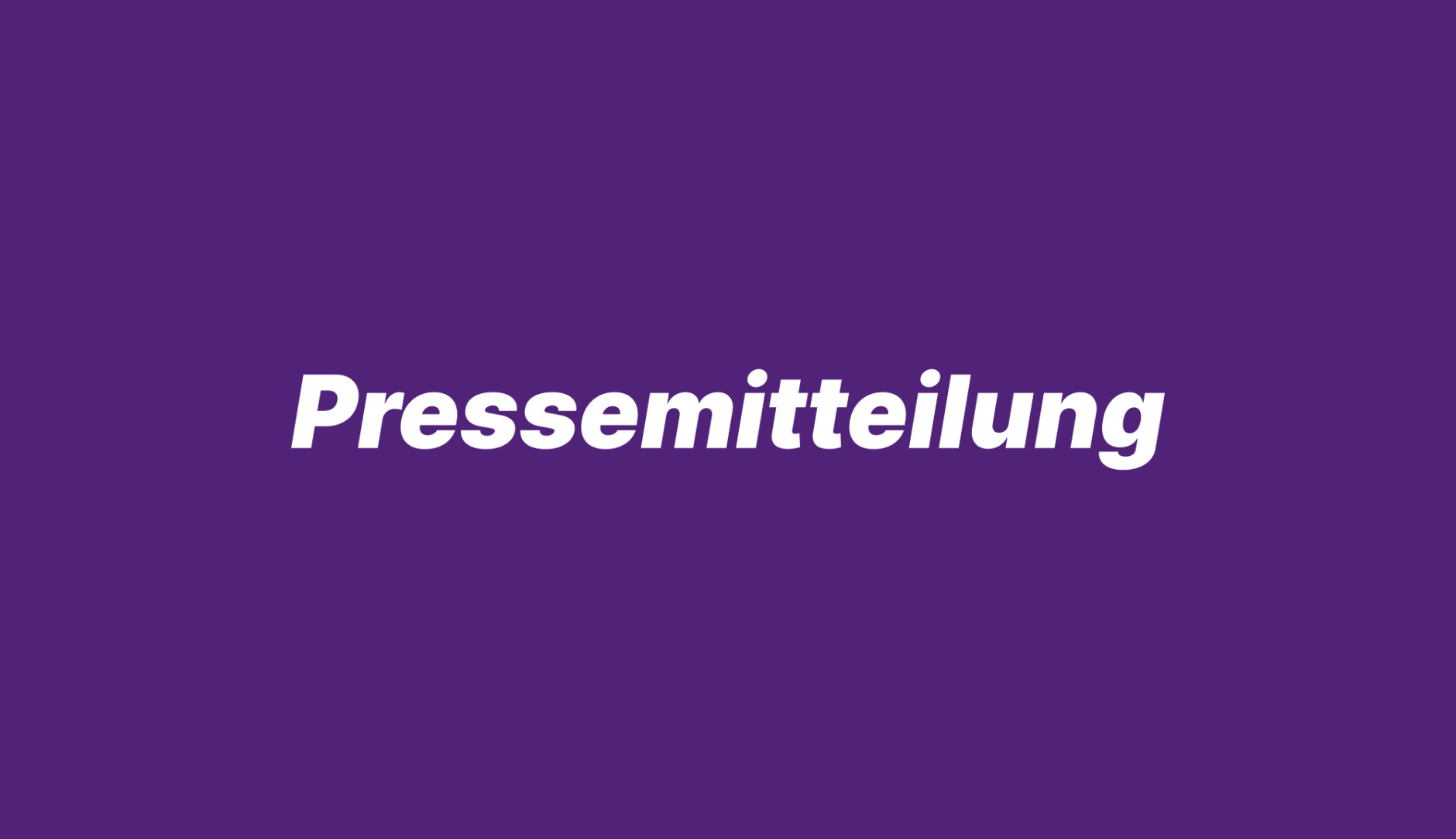 Beispielbild für eine Pressemitteilung