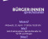 Bürger:Innensprechstunde am 22. April 2026 17:30 – 18:30 im Volt-Fraktionsbüro, Bahnhofstr. 33, 42799 Leichlingen