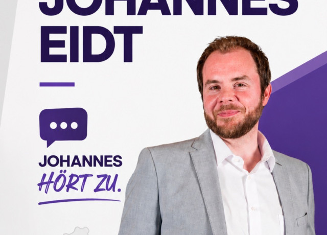 Johannes Eidt - Hochformat mit Logo und Text